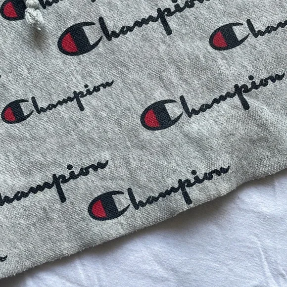 Champion cropped logo hoodie - Picture 5 of 5